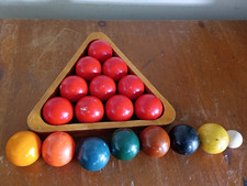 Vintage Set of Small Snooker