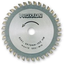 PROXXON TCT Saw Blade - 80mm x