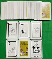 Old Vintage Unusual Non Standard ** FART ** Playing Cards COMIC CARTOONS