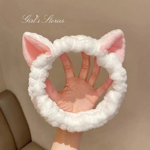 Plush cat ear headband - plush, soft