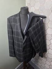Next Tailoring Charcoal Black