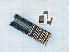 vintage TDC 35mm Slide tray with selection of 35mm colour slides