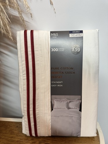 Double pure cotton - m&s,