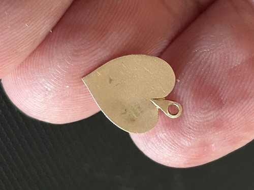 Rose gold solid - gold, heart