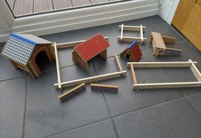Wooden Farm Play Buildings
