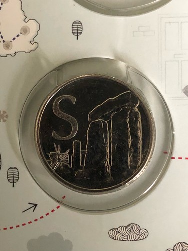 2018 alphabet 10p coin for - 2018,