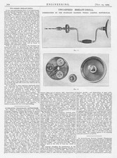 1909 Antique Engineering Print