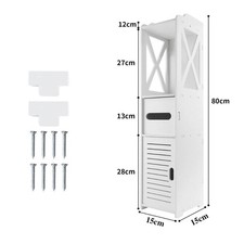 Wooden White Free Standing