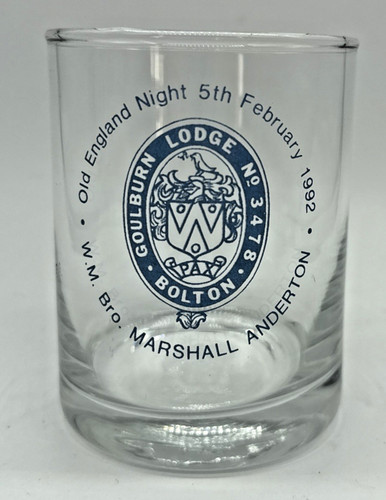 Freemason masonic glass - masonic,