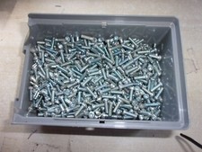 Meccano 50 Zinc Allen Bolts @ 13 mm - Part 111a - Used & Mixed Head Shapes