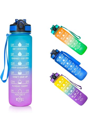 Litre motivational water - motivational,