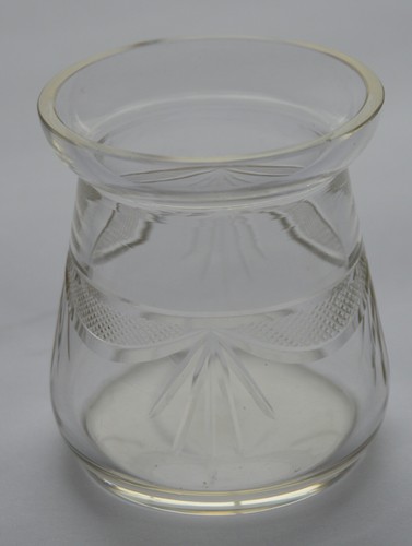 Art deco small glass vase - deco,