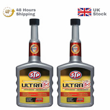 2x STP Ultra 5 in 1 Petrol System Cleaner 400ml Concentrated Cleaning Formula
