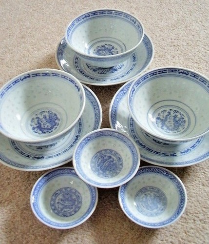 Chinese porcelain blue and