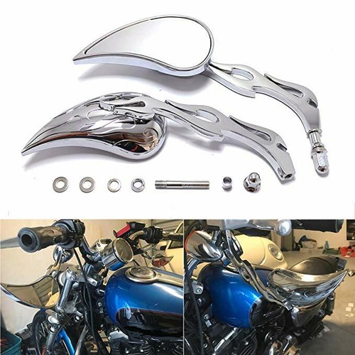 Chrome motorcycle teardrop - chrome,