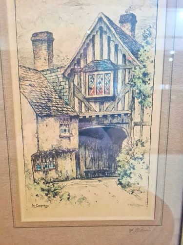Robson signed framed - f.,