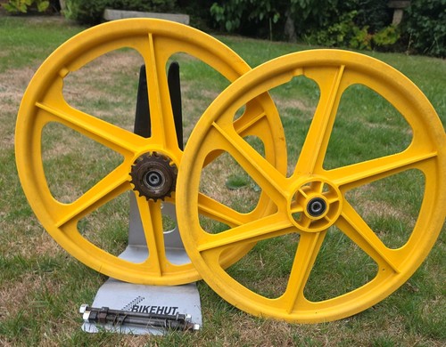 Yellow skyway spoke bmx - skyway,