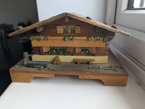 Vintage wood swiss chalet - swiss,