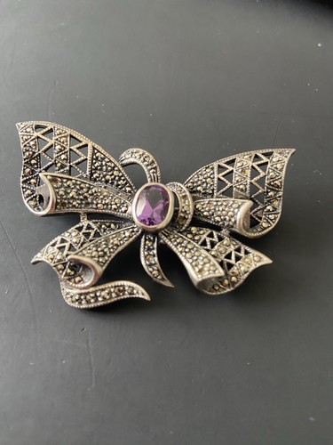 Vintage 925 silver marcasite - 925,