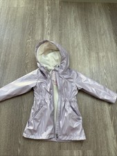 Liv & lottie Purple Mac Raincoat Shiny Girls Age 3 Years