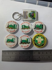 Talyllyn Railway Vintage Badges & Keyring Lot
