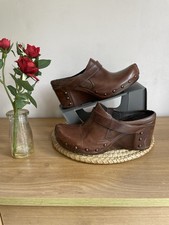 Ladies Clarks Brown Leather