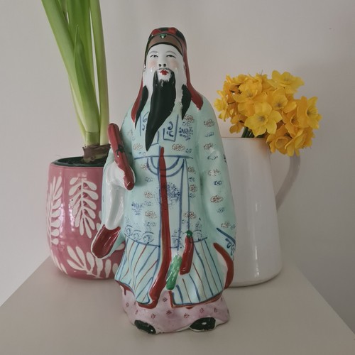 Chinese ceramic figurine fu - of,