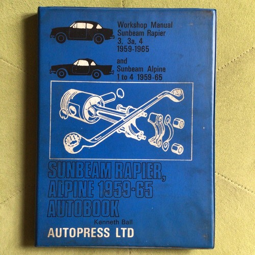 Sunbeam rapier alpine - sunbeam,