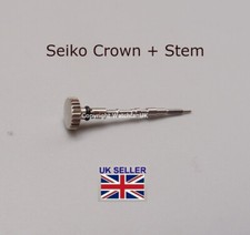 Crown + Stem For Seiko