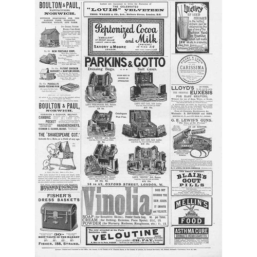 Victorian adverts dressing - victorian,
