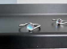 Silver Moonstone Ring