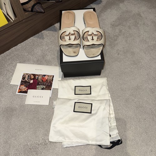 Gucci interlocking slides - gg,
