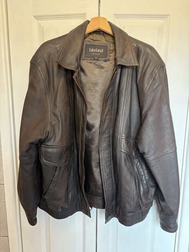 Lakeland brown leather - brown, jacket