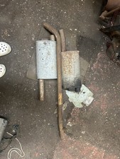 Ford 100e Exhaust Parts 2 Boxes 1 Tail Pipe