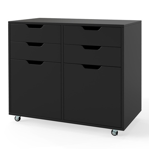 Costway mobile file cabinet - costway,