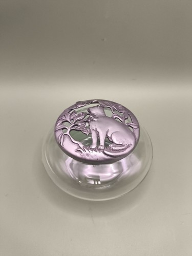 80s pewter glass potpourri - &,