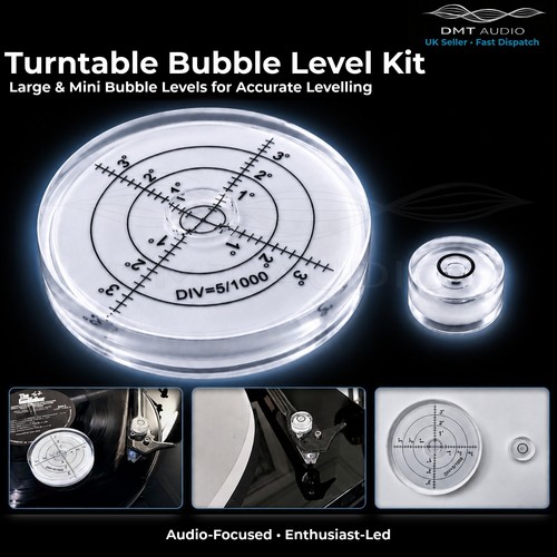 Turntable bubble level kit - turntable,