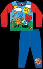 MR MEN Boys Pyjamas/ Red &
