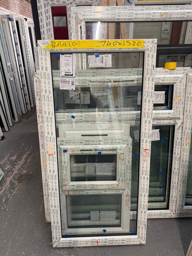Brand new white upvc window