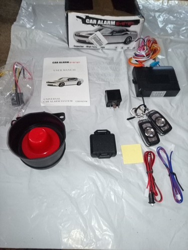 Car alarm system - alarm,