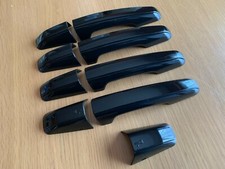GLOSS BLACK DOOR HANDLE COVERS