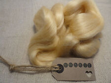 30g (approx 1oz)  MOHAIR. LIGHT BLONDE- Waves