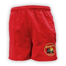 LICENSED BAYWATCH ® RED SWIM SHORTS