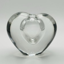 Timo Sarpaneva for littala, small heart-shaped Orkidea vase Signed On Base