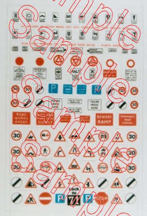 Tiny signs n71 road - signs, n