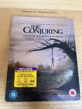 The Conjuring (2013) Limited Ed Reg Free Bluray Steelbook James Wan Horror VGC