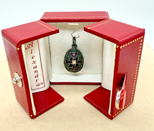 Vtg sterling silver cloisonne - sterling,