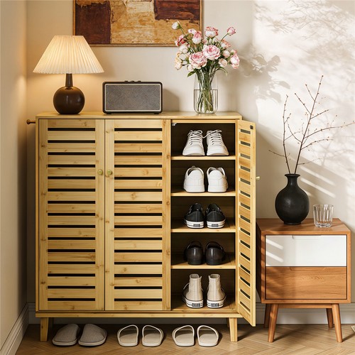 Large bamboo shoes - bamboo, cabinet