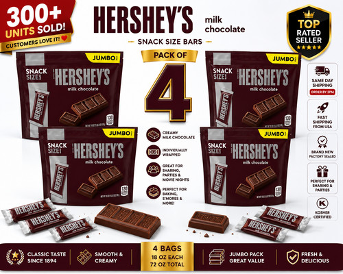 Hershey milk chocolate snack - milk,