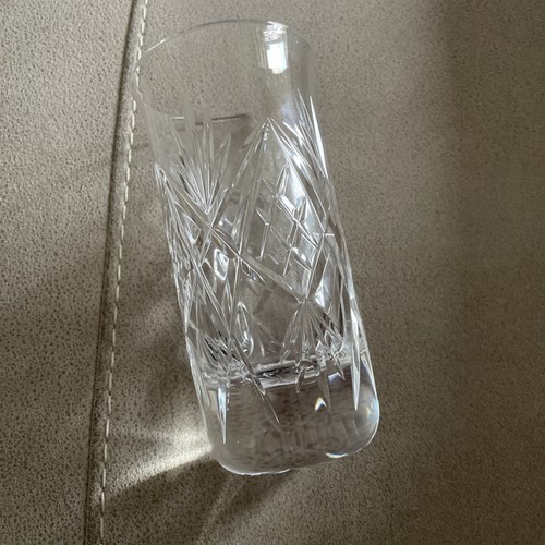 Edinburgh crystal cut tumbler